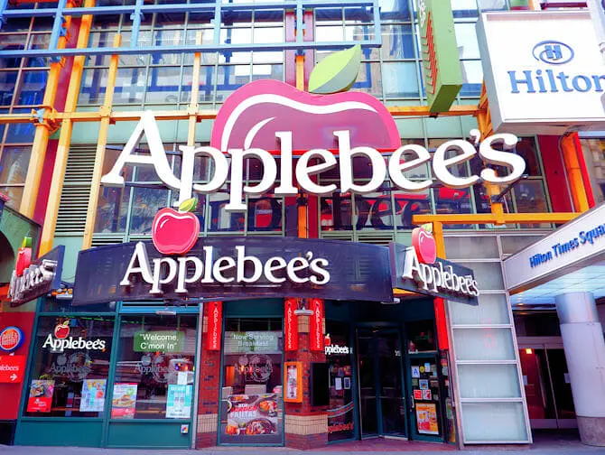 Dove mangiare con i bambini a New York - Applebees