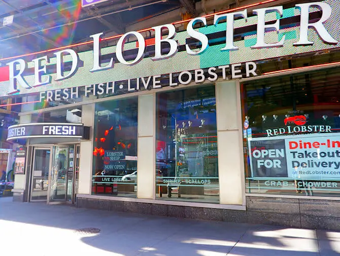 Dove mangiare con i bambini a New York - Red Lobster