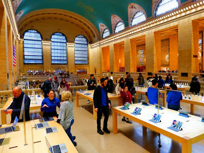 Elettronica e gadget a New York - Apple Store Grand Central