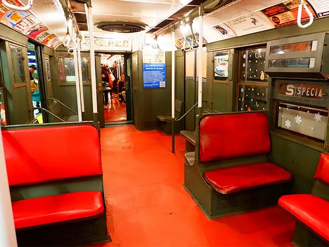 Nostalgia Train a New York - All'interno del treno