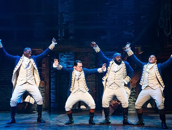 Biglietti per Hamilton a Broadway - Spettacolo hiphop