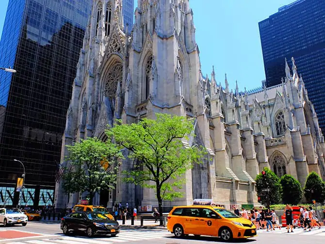 La cattedrale di San Patrizio a New York