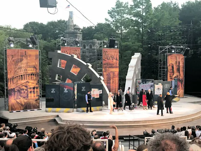 Shakespeare in the Park a New York - Pubblico