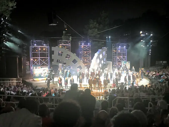 Shakespeare in the Park a New York - Fine dello show