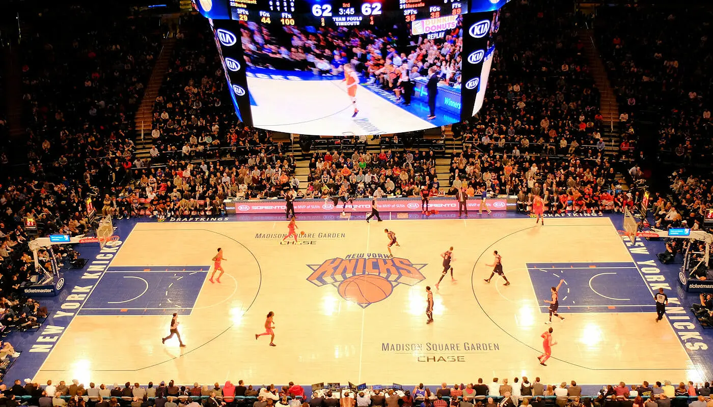 NBA Basket a New York