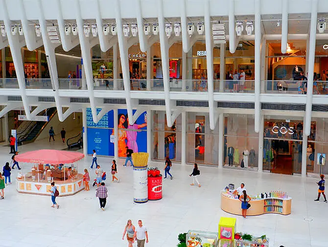 Centro Commerciale Westfield World Trade Center a New York