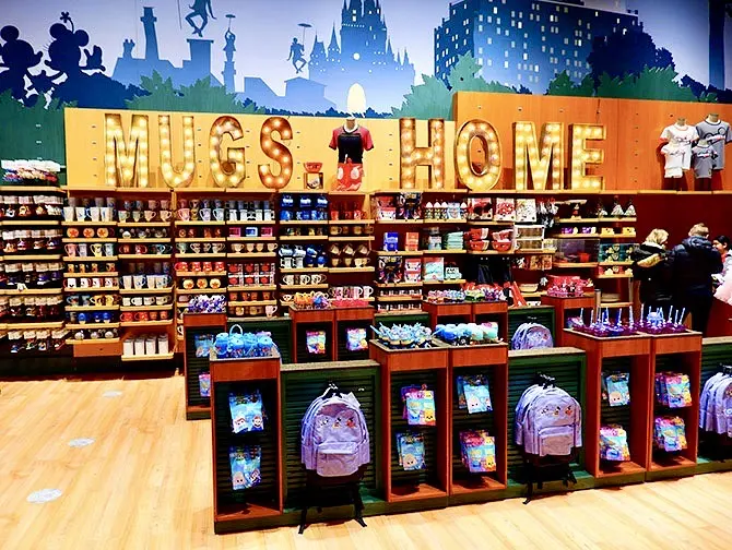 Negozio Disney a Times Square - Tazze