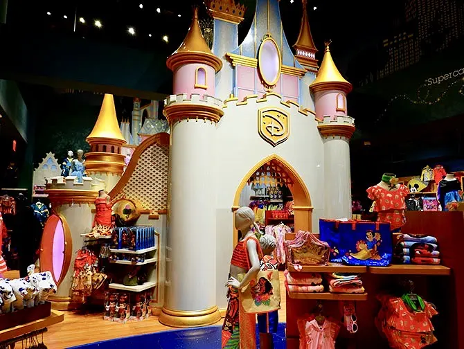 Negozio Disney a Times Square - Castello delle principesse