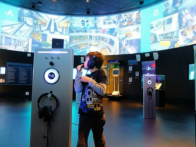 SPYSCAPE Museo dello spionaggio a New York - Sorveglianza