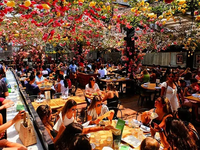Ristoranti a New York - Rooftop di Birreria