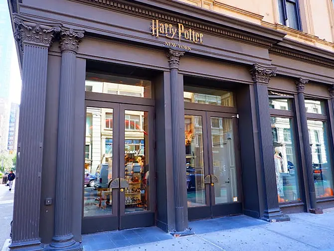 Il negozio di Harry Potter a New York