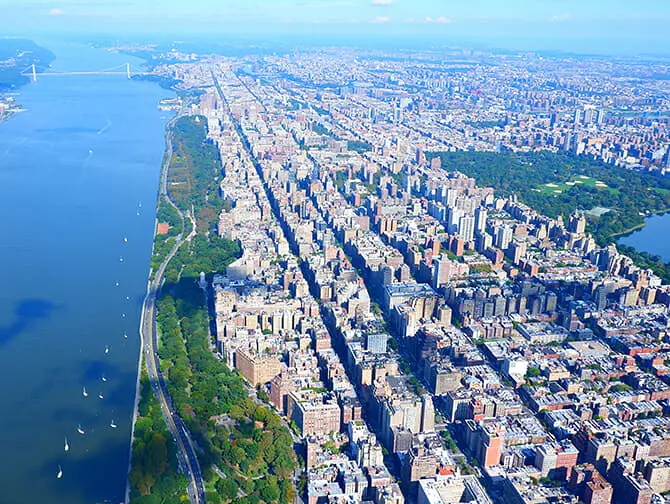 Giro in elicottero a New York - Vista di Central Park