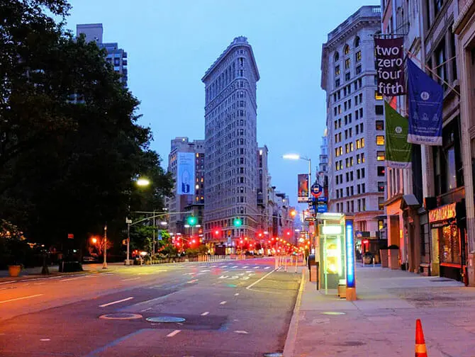 Flatiron Building a New York - Sera