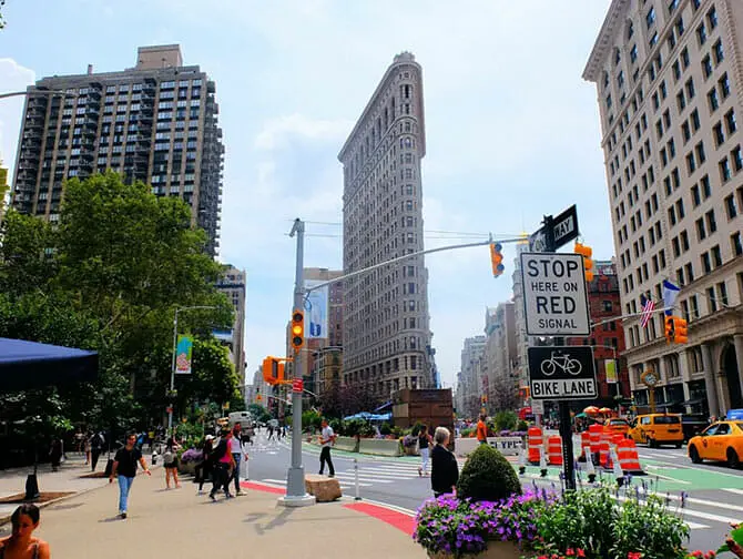 Flatiron Building a New York