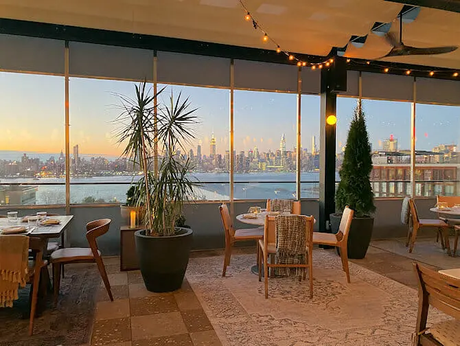 Cosa vedere a Williamsburg - Cena con Vista