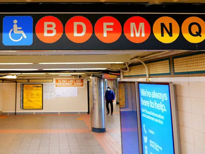 Viaggio per persone con disabilità a New York - Metropolitana