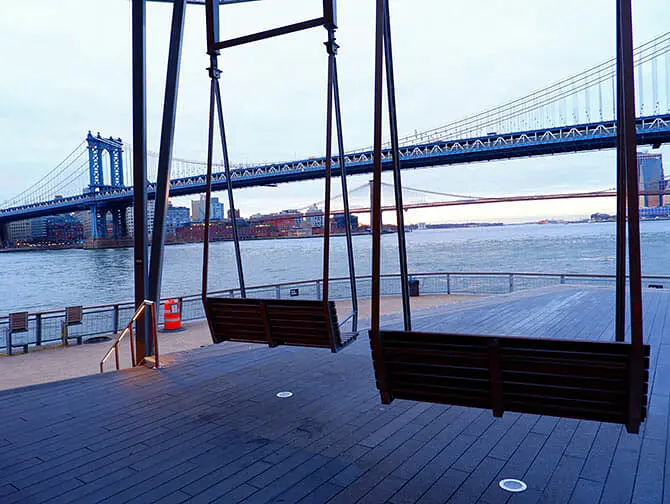 Manhattan Bridge a New York Vista