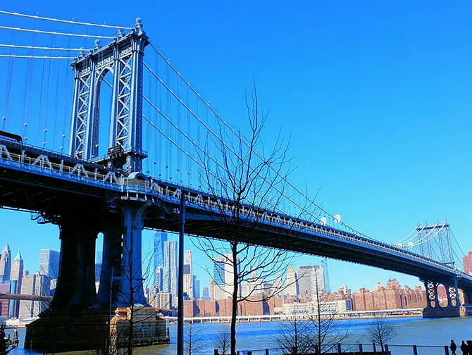 Manhattan Bridge a New York