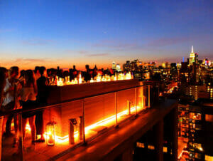 Vita notturna in Uptown o Downtown New York