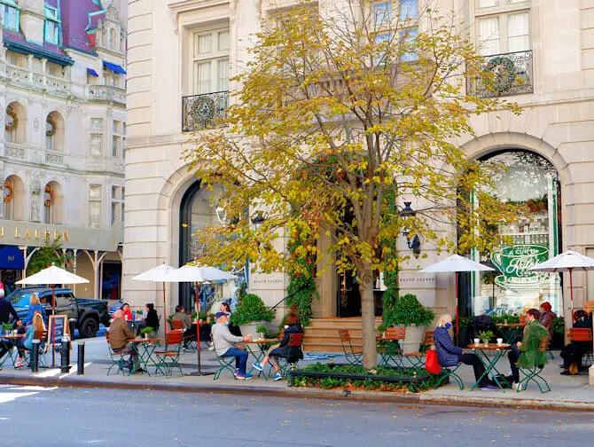 Shopping nell'Upper East Side a New York - Atmosfera
