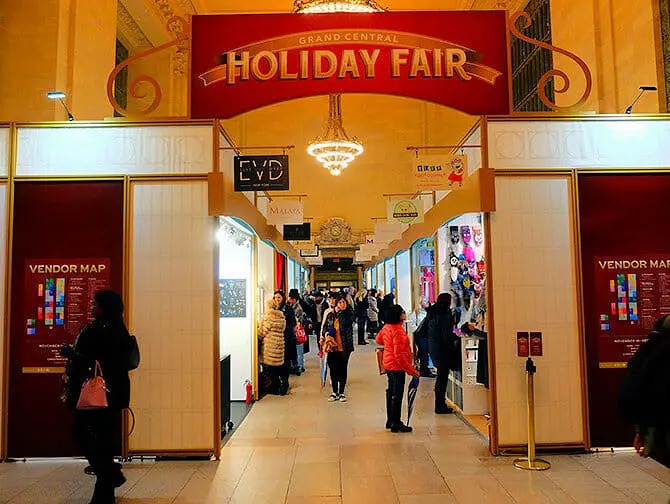 Mercatini di Natale a New York - Grand Central