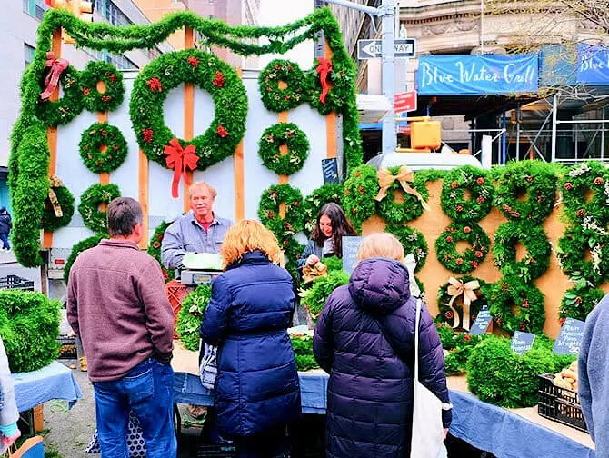 Mercatini di Natale a New York - Union Square Natale