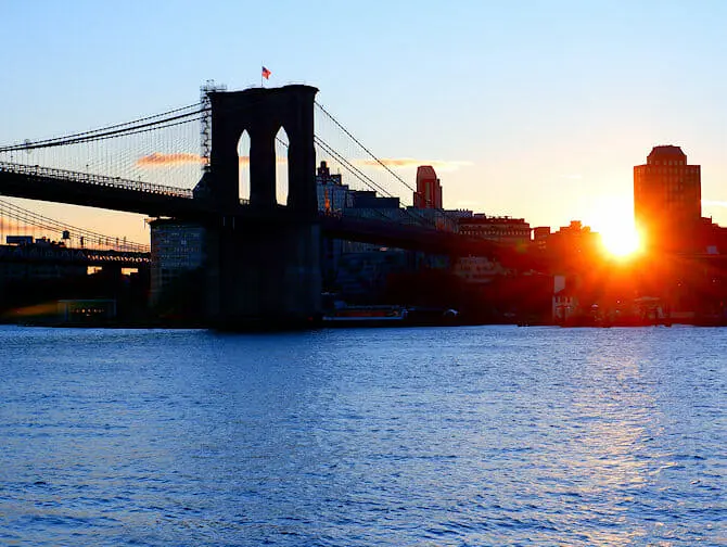 South Street Seaport a New York - Ponte di Brooklyn