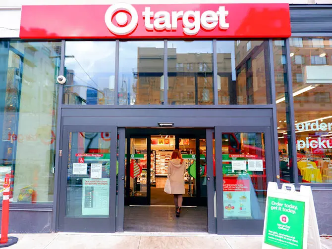 Supermercati a New York - Target New York esterno