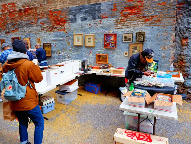 Mercatini delle pulci a New York - Chelsea Flea Market