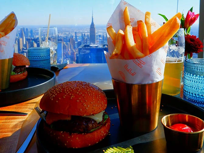 I migliori hamburger a New York - Hamburger al Peak