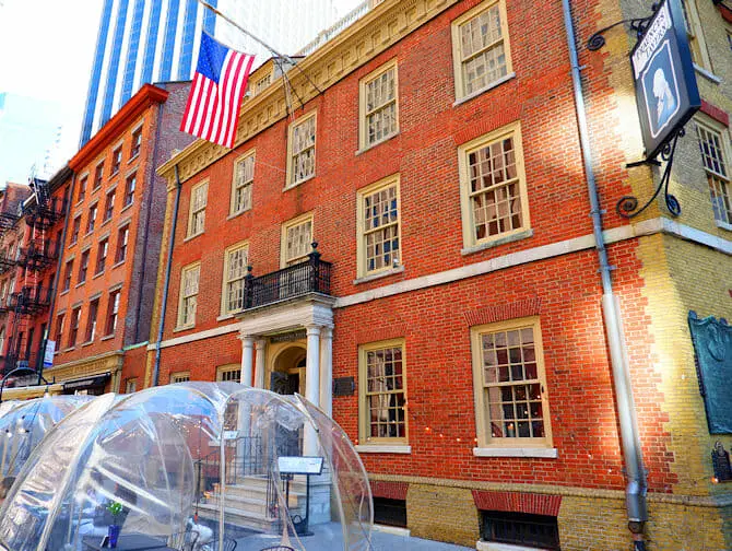 Tour storico Hamilton a New York - Fraunces Tavern
