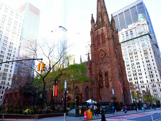 Tour storico Hamilton a New York - Trinity Church