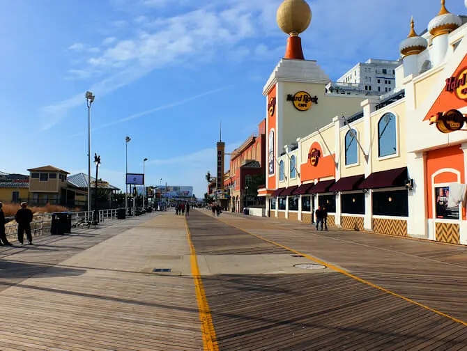 Gita di un giorno da New York ad Atlantic City - Boardwalk