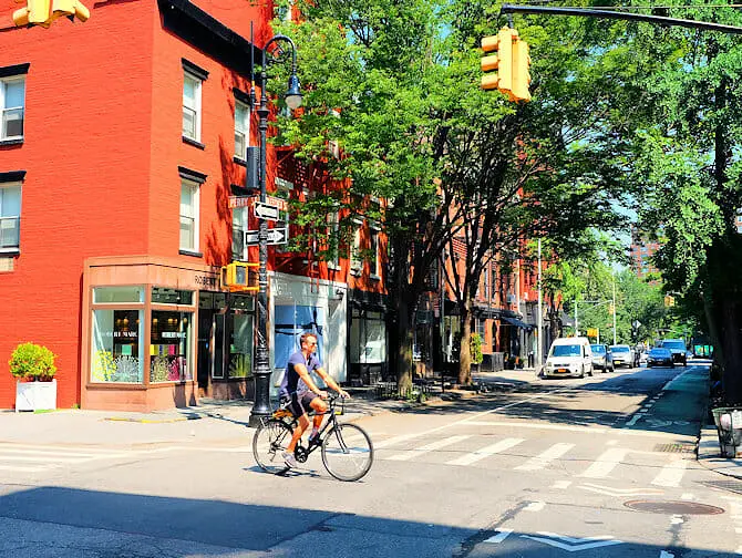 Manhattan a New York - Greenwich Village