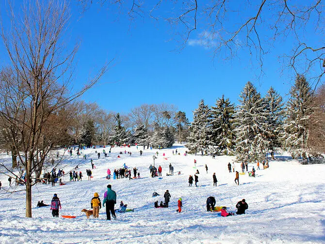 Neve a New York - Central Park