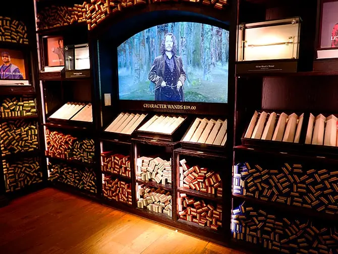 Negozi di giocattoli a New York - negozio Harry Potter