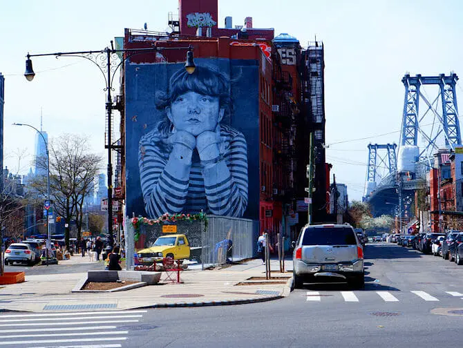Tour della street art a New York - Brooklyn Williamsburg