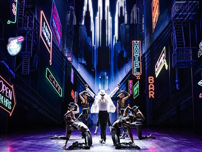 Biglietti per MJ The Michael Jackson Musical a Broadway - Scena