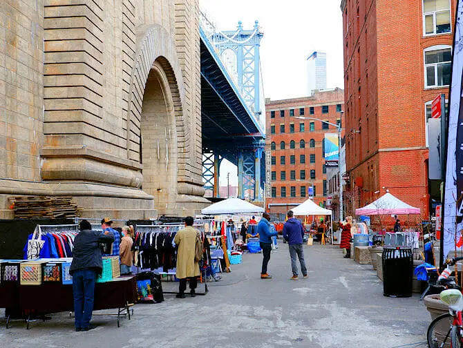 Cosa vedere a Dumbo - mercato usato