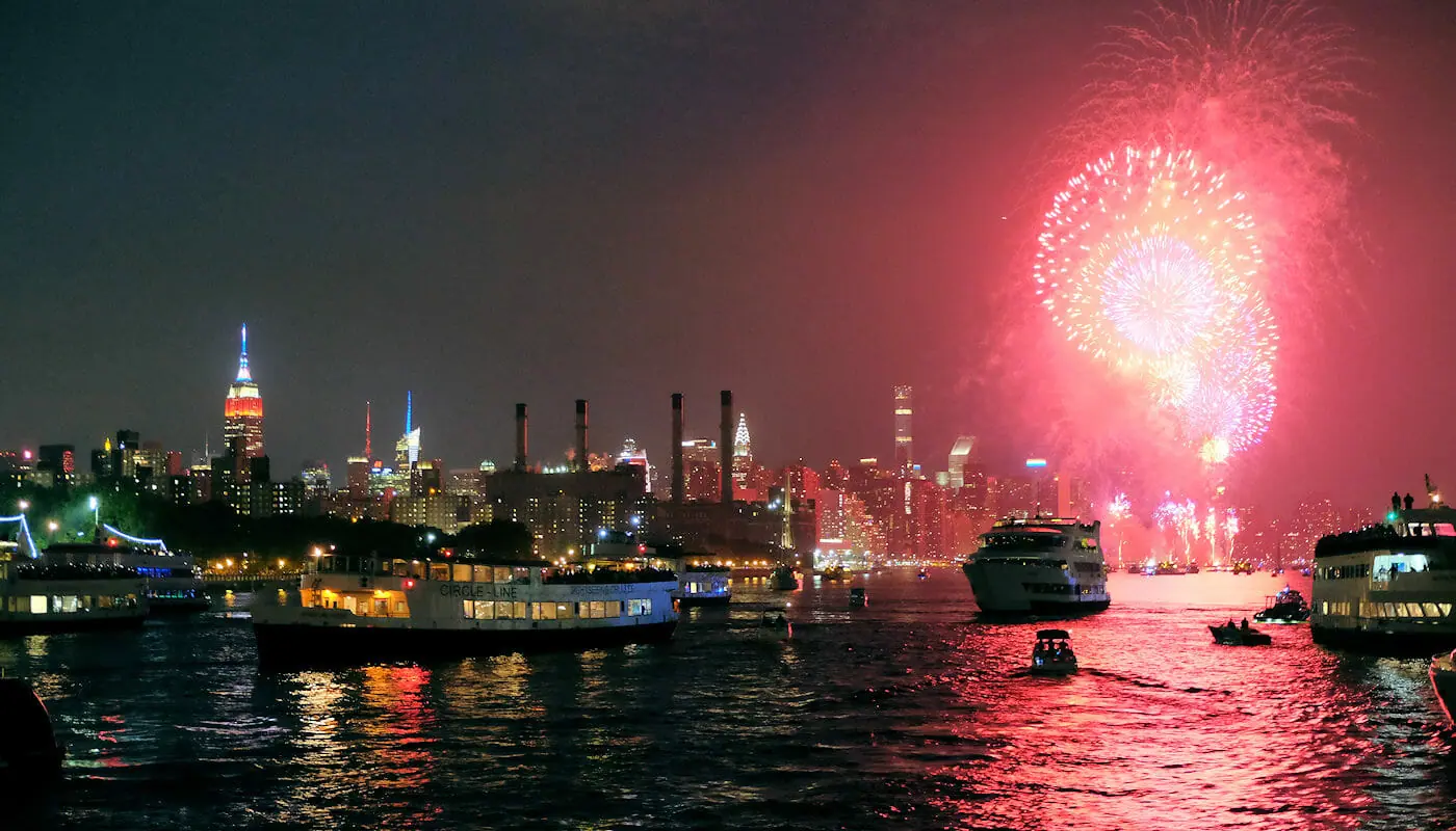 Crociere 4 luglio a New York - Fireworks