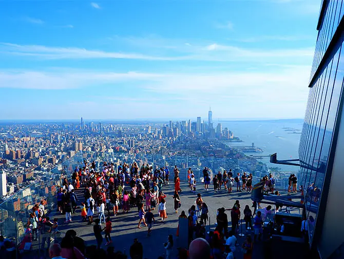 City Climb all'Edge di New York - Osservatorio