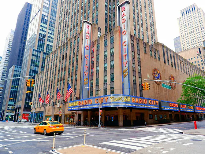 Rockefeller Center a New York - Radio City Music Hall