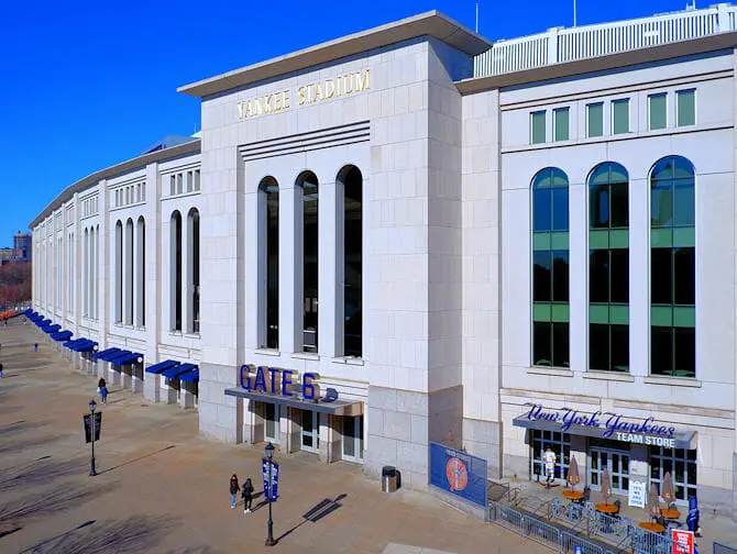 Il Bronx a New York - Yankee Stadium