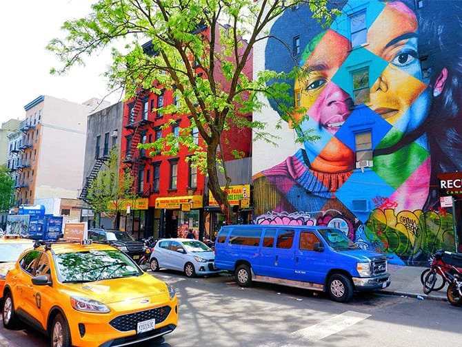 Itinerari a piedi a New York - East Village 