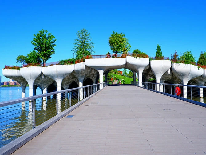 Hudson River Park a New York - Little Island