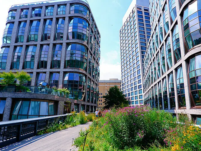 L'High Line a New York - Parco Urbano