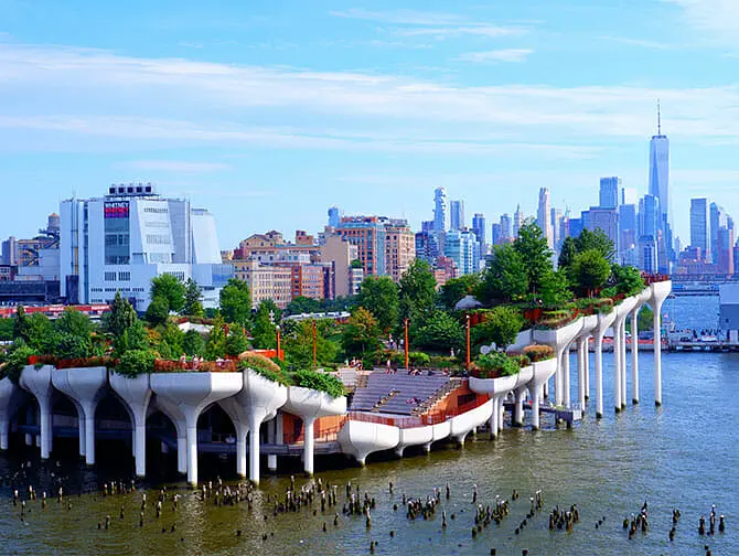 Hudson River Park a New York - Vista Pier 57