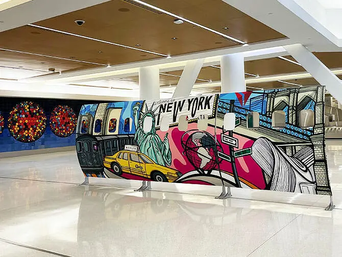 Aeroporto LaGuardia - Graffiti