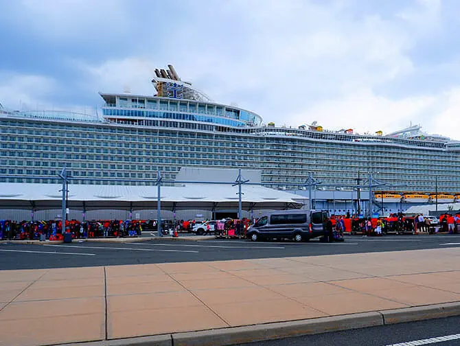 Bayonne Cruise Port nel New Jersey Cape Liberty Cruise Port
