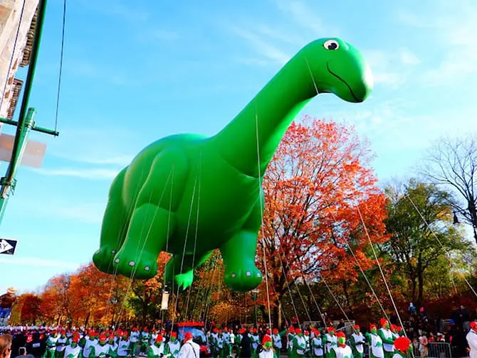 Parata di Thanksgiving Day di Macys - Palloni